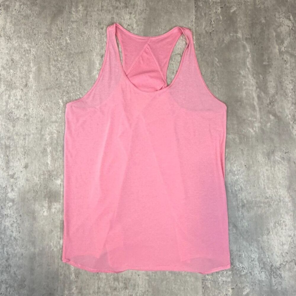Lululemon Racerback Tank Top Women's Pink Athletic Stretch Yoga